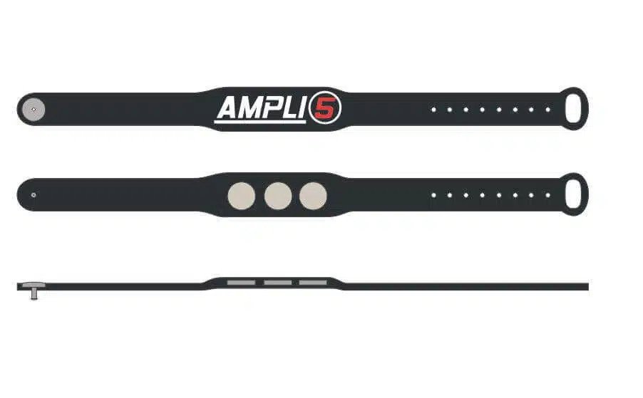 Ampli5 Silikonarmband mit integrierter BZI-Technologie