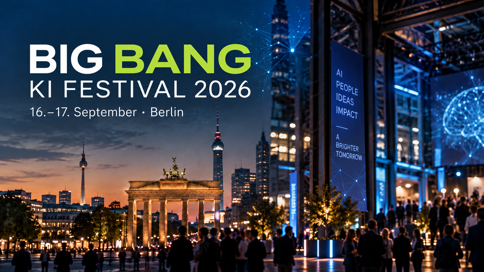 16. - 17. September 2026 - BigBang Festival - Berlin