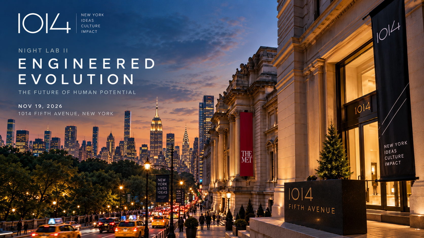 19. November 2026 - Engineered Evolution - New York